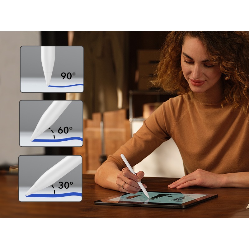 Bút Pencil ESR Digital Pencil Pro dành cho iPad Pro M4/ M2/ M1/ Air 4/5/6/ Ipad Mini 5/6/7/ Ipad Gen 7/8/9/10 | BigBuy360 - bigbuy360.vn