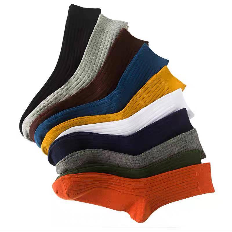 Tất múa chuyên nghiệp cotton dày dặn cao cổ người lớn chống trơn trượt hiệu quả - Tất tập múa hiện đại, múa cổ trang