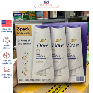 Sữa tắm dưỡng ẩm Dove Deep Moisture - EDS Hàng Mỹ