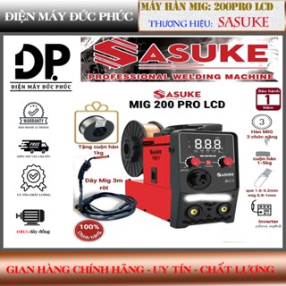 Máy Hàn Mig 4 chức năng Công NGhệ Mới 200PRO LCD SASUKE