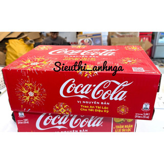 Thùng coca-cola vị nguyên bản 24 non x 235ml