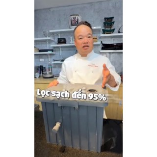 Bể tách mỡ gia đình Ecoprotec 30L (Phiên bản plus cải tiến mới nhất)