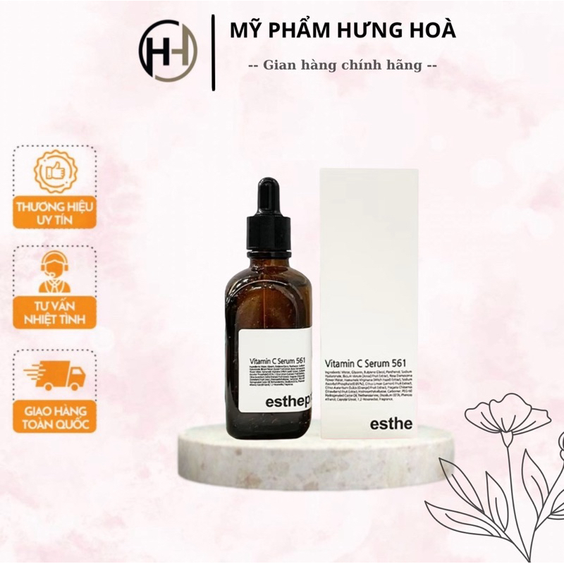 Serum tinh chất dưỡng trắng, mờ thâm Vitamin C Serum 561 Esthepro