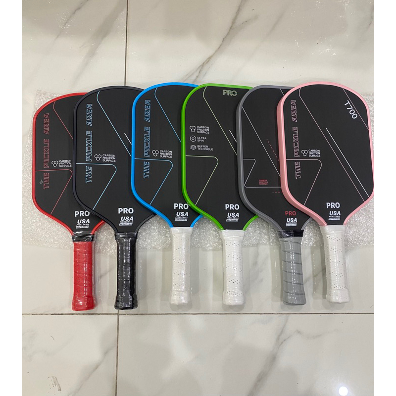 Vợt Pickleball T700 Pro, thiết kế rỗng lõi tổ ong pp tiêu chuẩn USAPA siêu nhám( Có bán Sỉ)