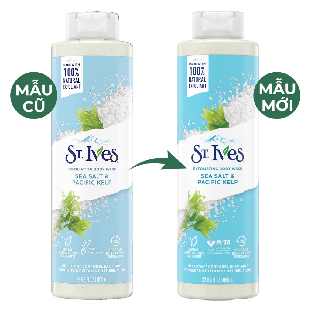 Sữa Tắm St.Ives Dưỡng Da 650ml Hasaki Sản Phẩm Chính Hãng