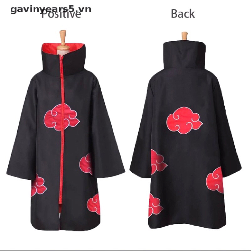 áo choàng hoá trang  Akatsuki