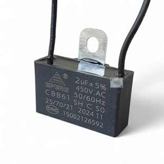  Tụ Điện 2uF 400V-450V AC Linh Kiện Thay Thế Quạt Điện Loại 1 