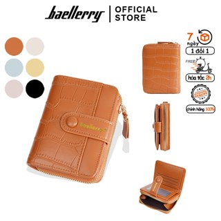 Ví Mini Cầm Tay Baellerry Chất Liệu PU Cao Cấp, Nhiều Ngăn, Khóa Bấm - N1916