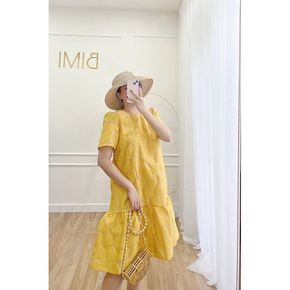 ĐẦM GẤM DỆT HOA - BIMI