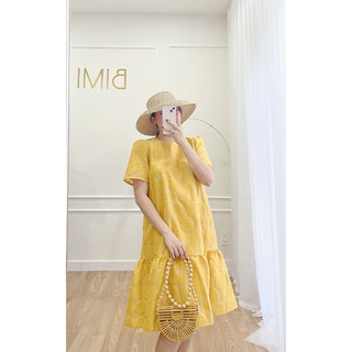 ĐẦM GẤM DỆT HOA - BIMI