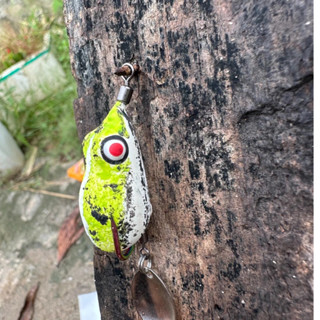 Nhái hơi chàng hiu câu lure, câu cá lóc, cá nheo, siêu nhạy cá