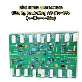 Mạch Công Suất 16 sò 40V-60V AC +-40V - +-90V DC