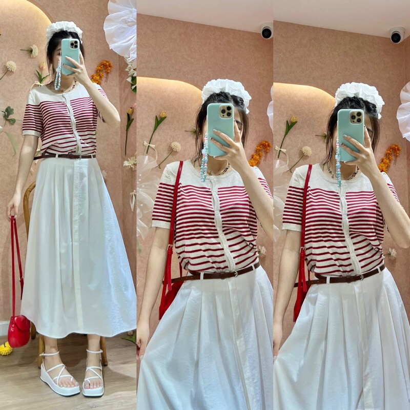 áo len mongtogi kẻ
