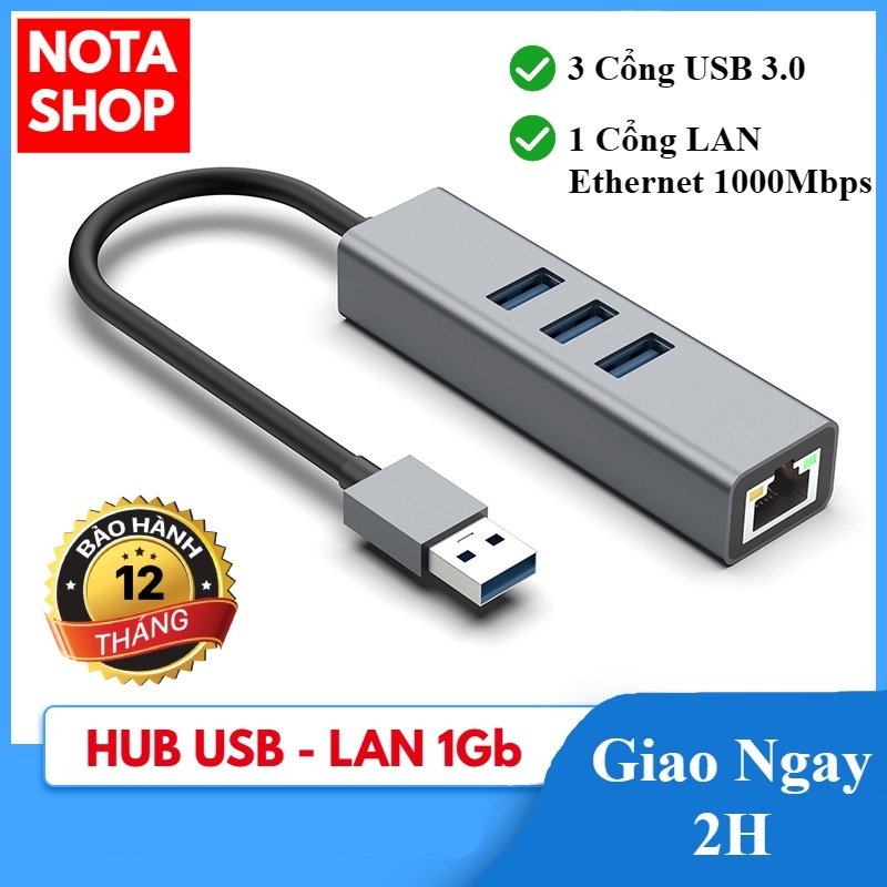 Hub Type C và hub Usb tốc độ cao tăng cổng chia usb mở rộng kết nối chuyển đổi cho laptop táo Laptop
