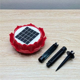 Đài Niệm Phật Năng Lượng Mặt Trời Có 20 Bài Kiểu Bông Sen Chất Lượng Cao