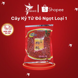  Kỷ Tử Đỏ  Câu Kỉ Tử  100gr Sấy Khô Quả To Đỏ Đều -  Yến Sào Phạm Gia 