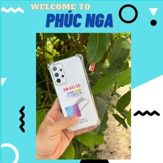 Ốp chống sốc kèm cường lực thường không full màn Samsung A30S A50 A50S A51 M40S A52 A52S A53 A54 A55