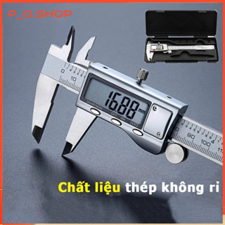 【Rẻ Thước kẹp điện tử thép không gỉ 150mm Syntek