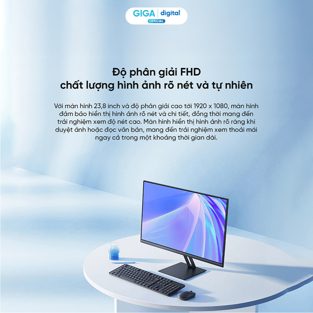 Màn hình máy tính Xiaomi A24i 24 inch FullHD 100Hz ELA5444EU | BigBuy360 - bigbuy360.vn