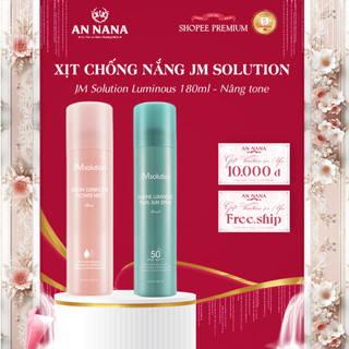 Xịt Chống Nắng Nâng Tone JM Solution Luminous 180ml