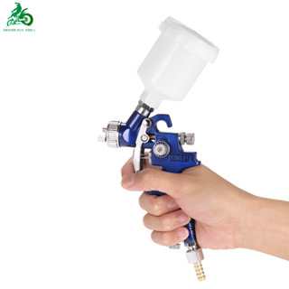 【Free ship Súng phun sơn mini H-2000 Hvlp 0.5 / 1.0mm đầu phun cho xe hơi-súng phun
