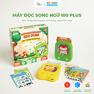 Máy đọc thẻ - máy đọc truyện song ngữ 100 truyện thơ Anh Việt Kennen - Bảo hành chính hãng