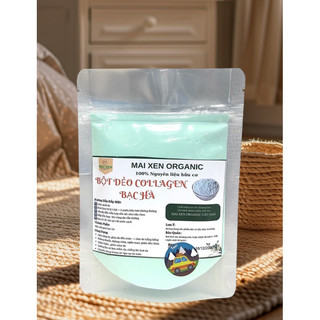 [500gr] Bột Mặt Nạ Tươi Collagen Tinh Chất Bạc Hà Cao Cấp (Mask Dẻo)-Dưỡng trắng, giảm mụn, mờ thâm nám