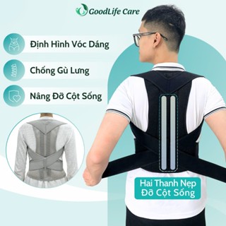 Đai Chống Gù Lưng Nam Nữ [Mã FullBack] Đai Đeo Chống Gù Lưng Cố Định Nâng Đỡ Cột Sống Đai Chống Gù Hỗ Trợ Chỉnh Dáng