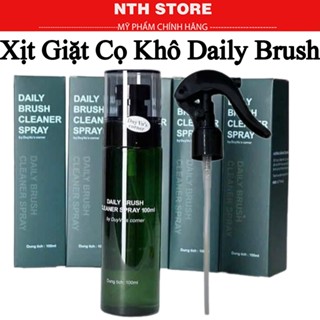Xịt Giặt Cọ Khô Chuyên Dụng Daily Brush Cleaner Spray Vệ Sinh Cọ Trang Điểm Nhanh Chóng Duy Vũ