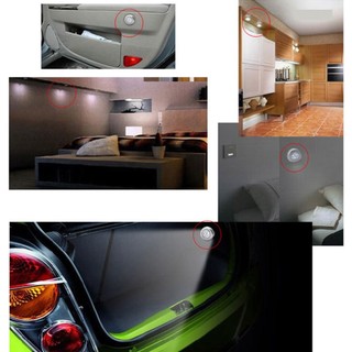 Đèn led 4 bóng dán tường, tủ quần áo không kèm pin
