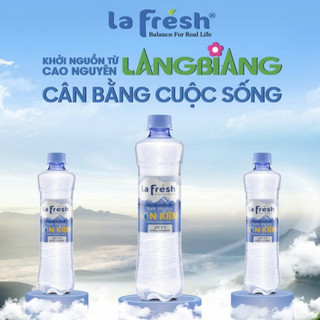 [HỎA TỐC]  Nước Khoáng ION Kiềm Lafresh (330ml/chai)