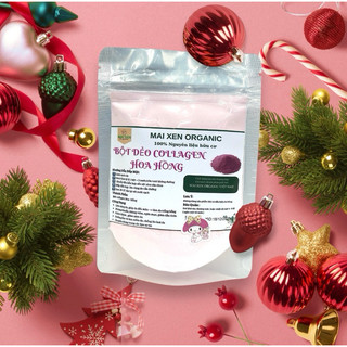 [1Kg] Bột Mặt Nạ Dẻo Collagen Hoa Hồng Cao Cấp (Mask dẻo) - Dưỡng trắng, giảm mụn, giảm nám, tàn nhang, chống lão hoá