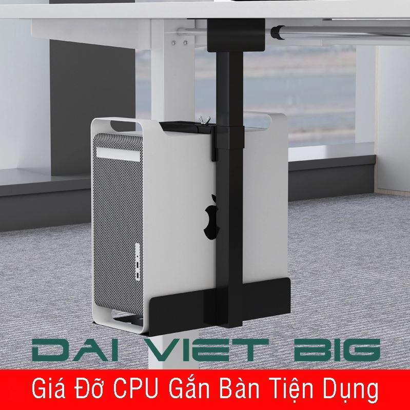 Kệ Treo CPU Gắn bàn Mới Nhất, Giá treo CPU, Giá Đỡ CPU Gắn Bàn, Giá Treo CPU Gắn Bàn (Có Thể Điều Ch