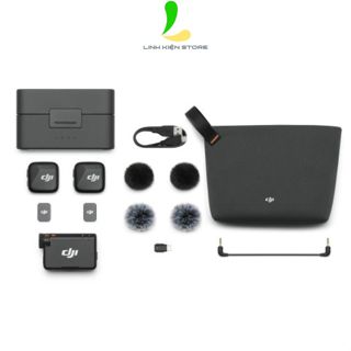 Microphone Không Dây DJI MIC Mini - Thiết Bị Ghi Âm Chuyên Nghiệp Cho Thời Lượng Pin 10 Giờ Ấn Tượng