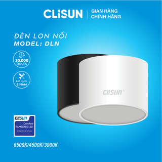 Đèn Lon CLISUN | Đèn Ống Bơ Tuổi Thọ 30000H Tiết Kiệm Điện CRI 90