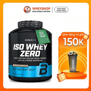 Sữa uống dinh dưỡng hỗ trợ tăng cơ ISO Whey Zero 5Lbs (2.3kg) - WHEYSHOP VN