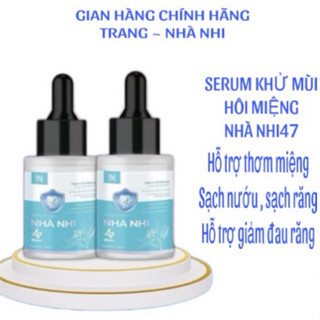 Combo 2 chai Serum Khử Mùi Hôi Miệng Nhà Nhi 47 [ Tặng quà ngẫu nhiên)