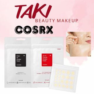  Miếng Dán Mụn Cosrx Clear Fit Master Patch - Cosrx Pimple Master Patch   Đỏ  Đen   