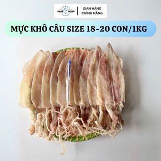 Khô Mực Câu Tay Phú Quốc Sẻ Phơi Nắng Tự Nhiên, Loại Size 18-20 Con/1kg