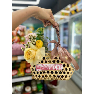 Giỏ Đựng Quà Đan Tre - Đựng Đồ Mẫu G6.2