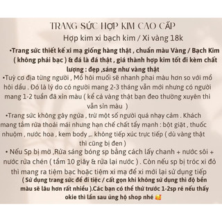 Lắc Tay Xoắn Xi hợp kim cao cấp