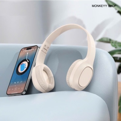 Tai Nghe Hoco W46 Bluetooth V5.3, Không Dây Đàm Thoại, Micro, Cổng AUX 3.5mm - Hàng HOT 2025