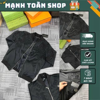 [TT] Áo Khoác Gió Nam Thêu Hổ 2 Bên Siêu Đẹp - Áo Bomber Nam Thêu Hổ Viền Vai Siêu Đẹp #Hot #2025