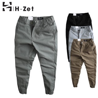 Quần Jogger kaki khoá kéo - Jogger kaki nam co giãn JGKK 02