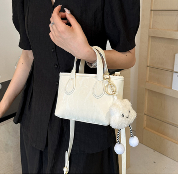  Túi xách nữ da nhung thời trang đeo vai họa tiết phối màu đẹp đi chơi dê thương Hiếu Túi Store 5431 