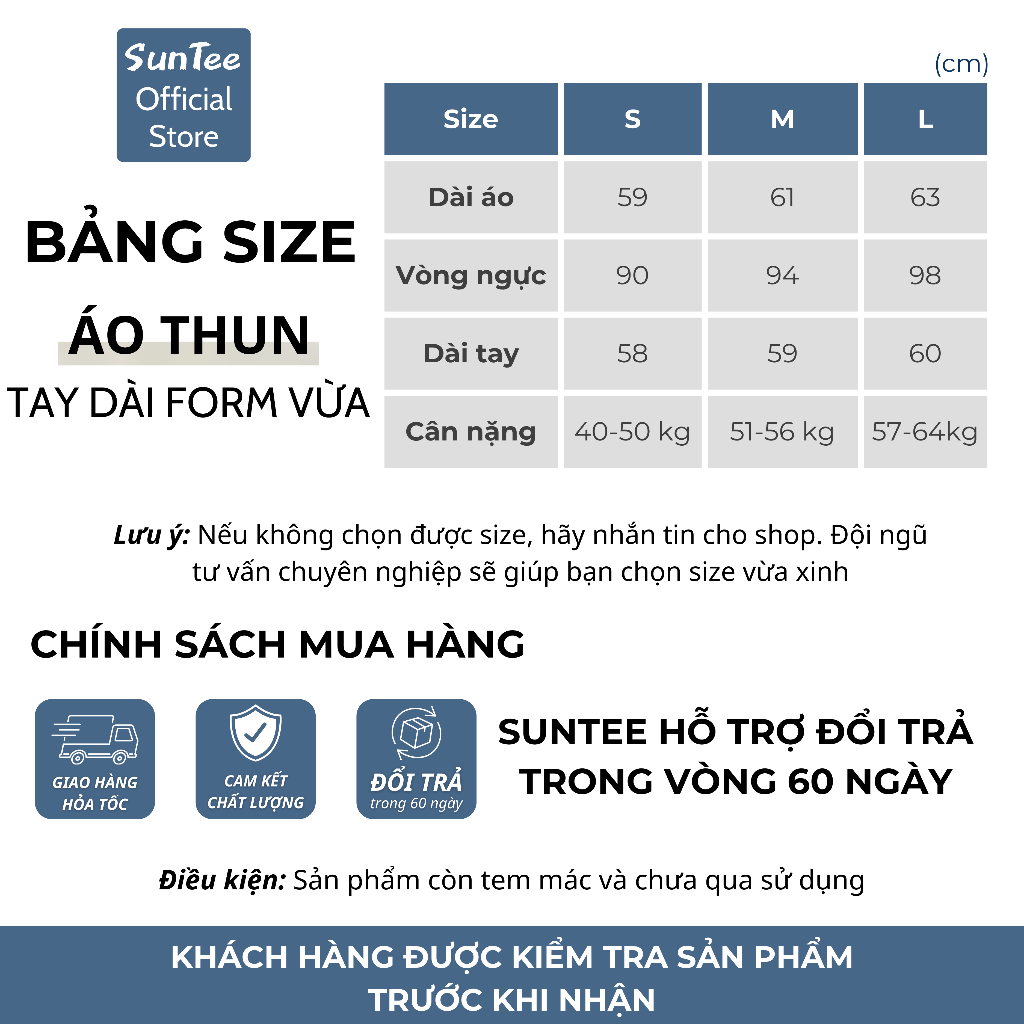 Áo thun dài tay nữ SUNTEE STDT003 form vừa phong cách basic in hình 03 vải cotton 250GSM cao cấp | BigBuy360 - bigbuy360.vn