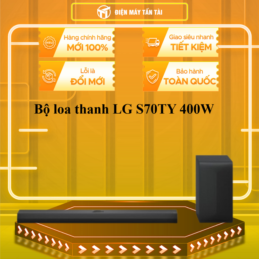 S70TY - Bộ loa thanh LG S70TY 400W - HÀNG CHÍNH HÃNG - MỚI 100%