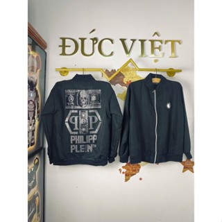 [TT] Áo Khoác gió Philipp Plein pq Chất Liệu gió 2 lớp Cao Cấp - Áo Khoác gió Philipp Chính Hãng Boy Phố Hottrend #2025