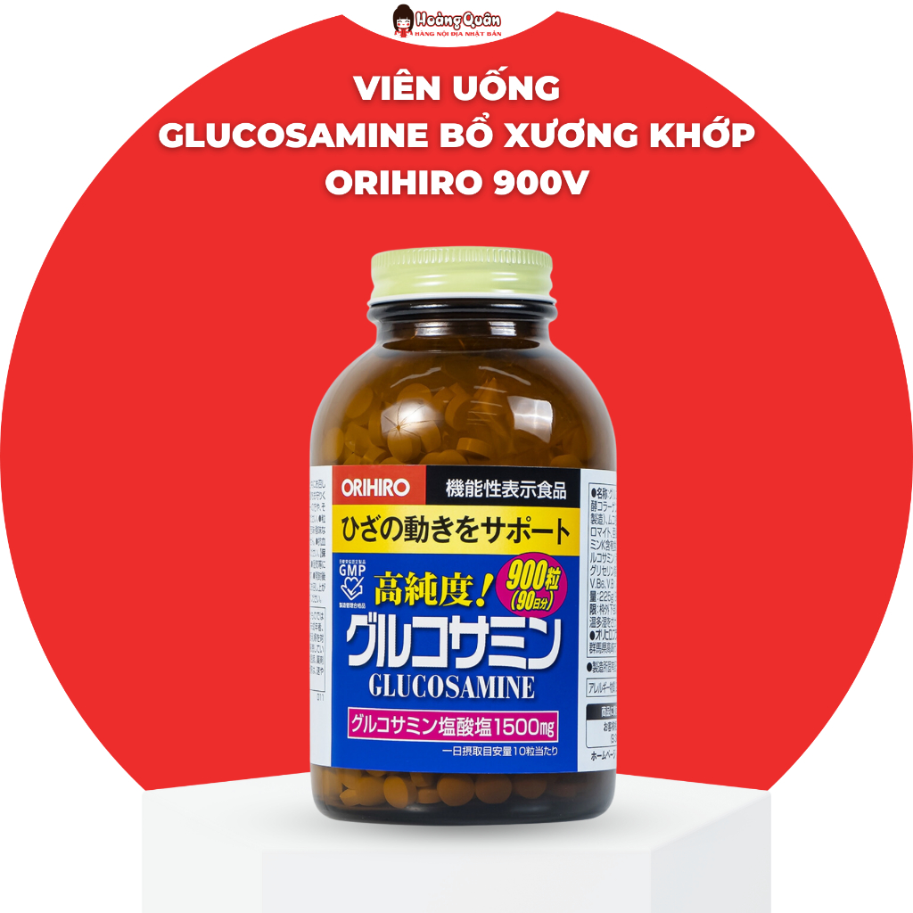 Viên Uống Glucosamine ORIHIRO Giảm Đau Xương Khớp 900 Viên