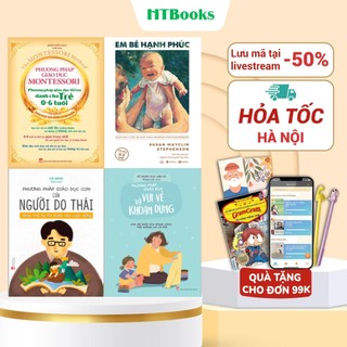 Sách - phương pháp giáo dục con của người do thái, pp gd montessori, pp gd vui vẻ khoan dung, em bé hạnh phúc